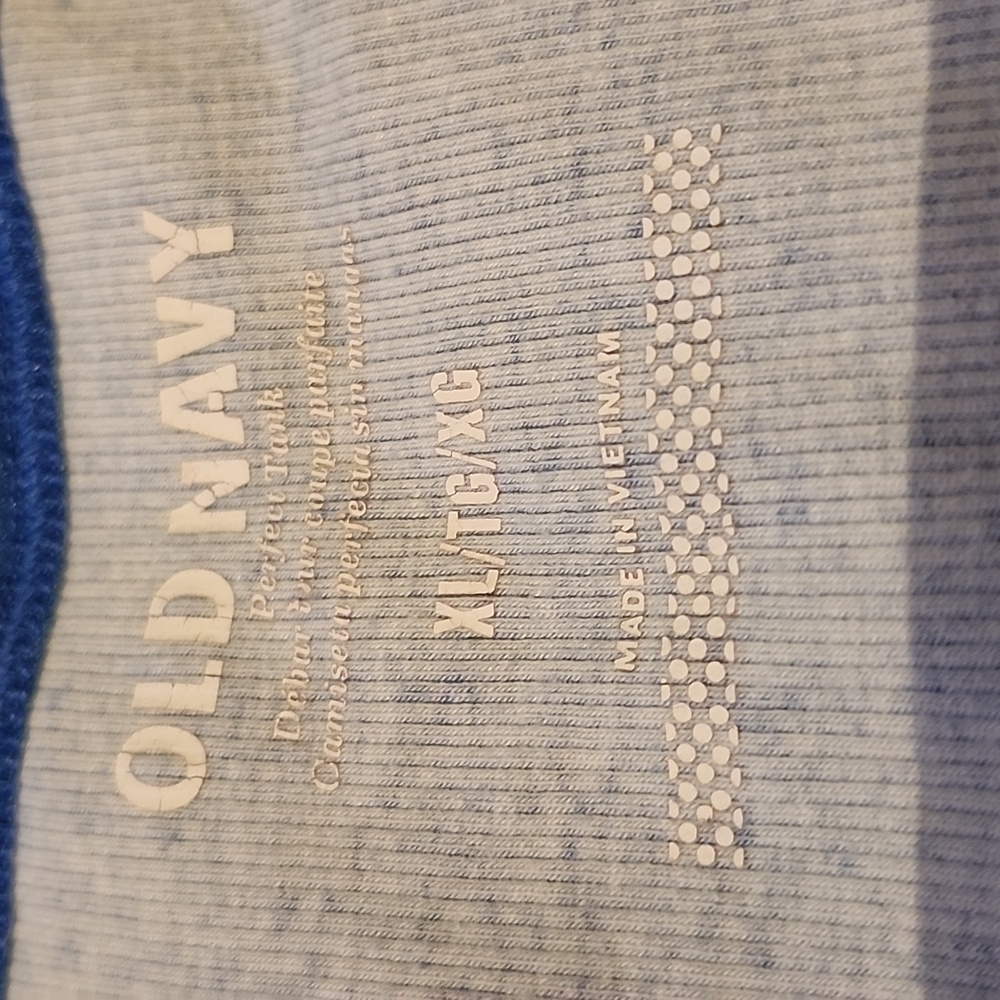 Vintage Old Navy ribbed tank top - Picture 3 of 4